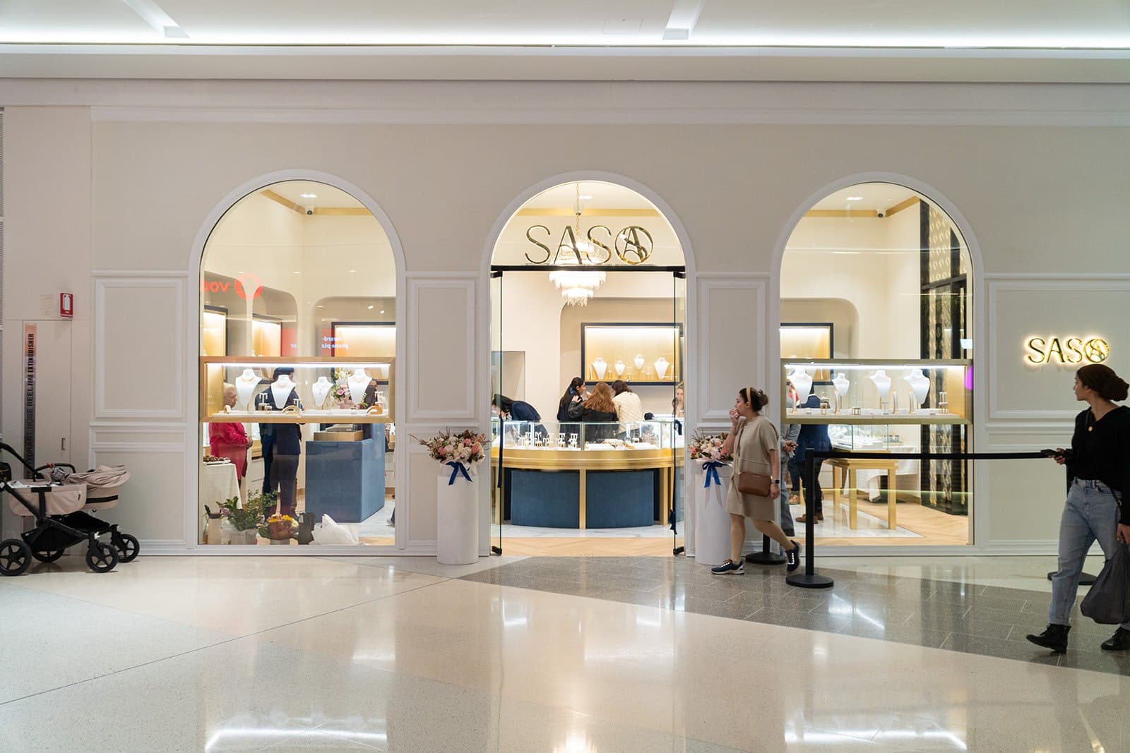 SASO showroom at Westfield Mt Gravatt